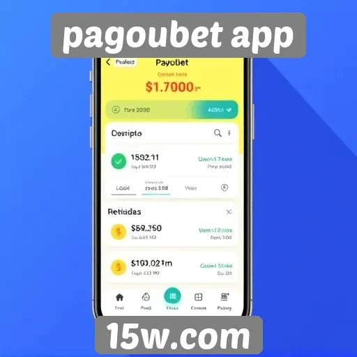 Depósitos e retiradas no Pagoubet app