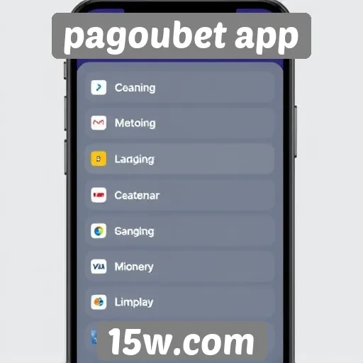 Métodos de pagamento disponíveis no PagouBet