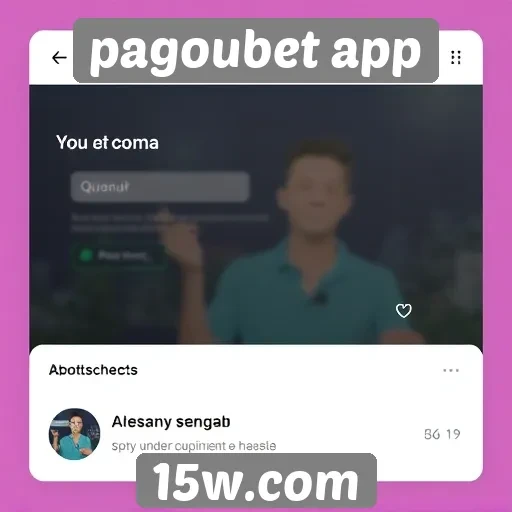 Análise da interface do usuário no pagoubet app